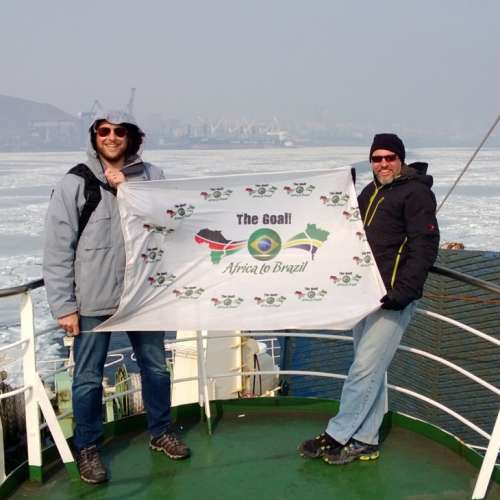 Day 96, 26 Feb 2014 -  Departure from Vladivostok, Russia