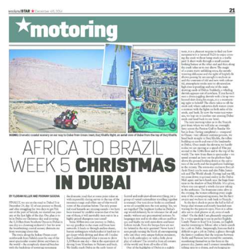 The Star - Christmas in Dubai