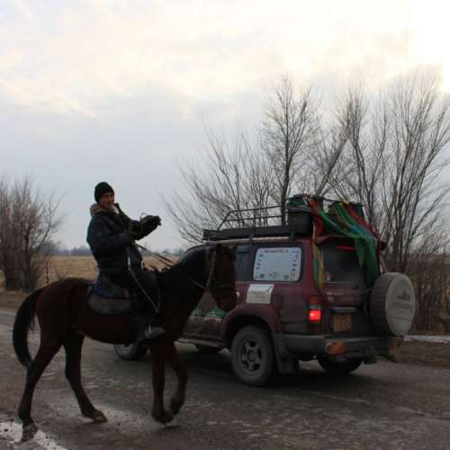 Day 60, 21 Jan 2014 - Through Kyrgyzstan, Kyrgyzstan