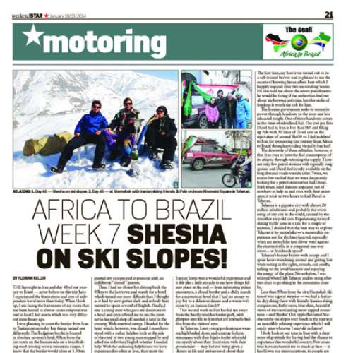 The Star - Sheesha on Ski Slopes